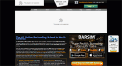 Desktop Screenshot of bartendingcollegeonline.com